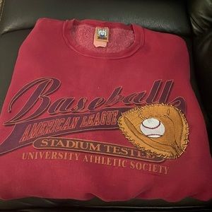 Vintage baseball sweater